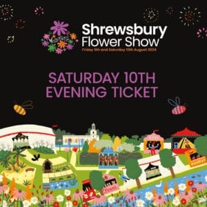 Saturday 10th 6pm entry Evening Ticket